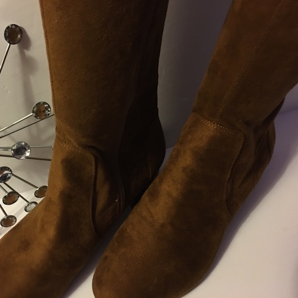 ❌SOLD❌SOLD Naturalizer Danton Faux Suede Over-Knee - Picture 3 of 6